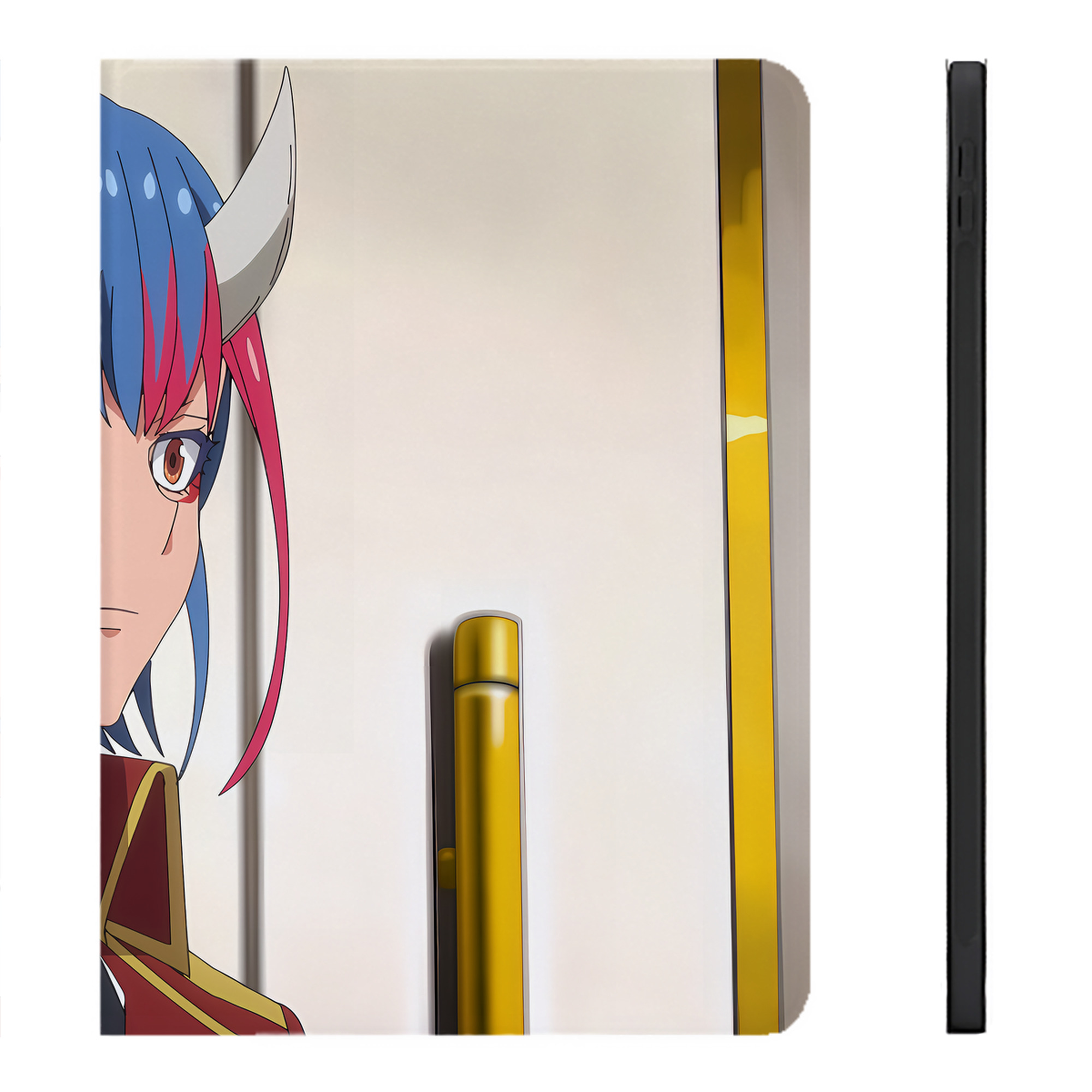 （画像用） 転スラ Regarding Reincarnated to Slime IPadケース ペンホルダー付き ブックスタイルデザイン